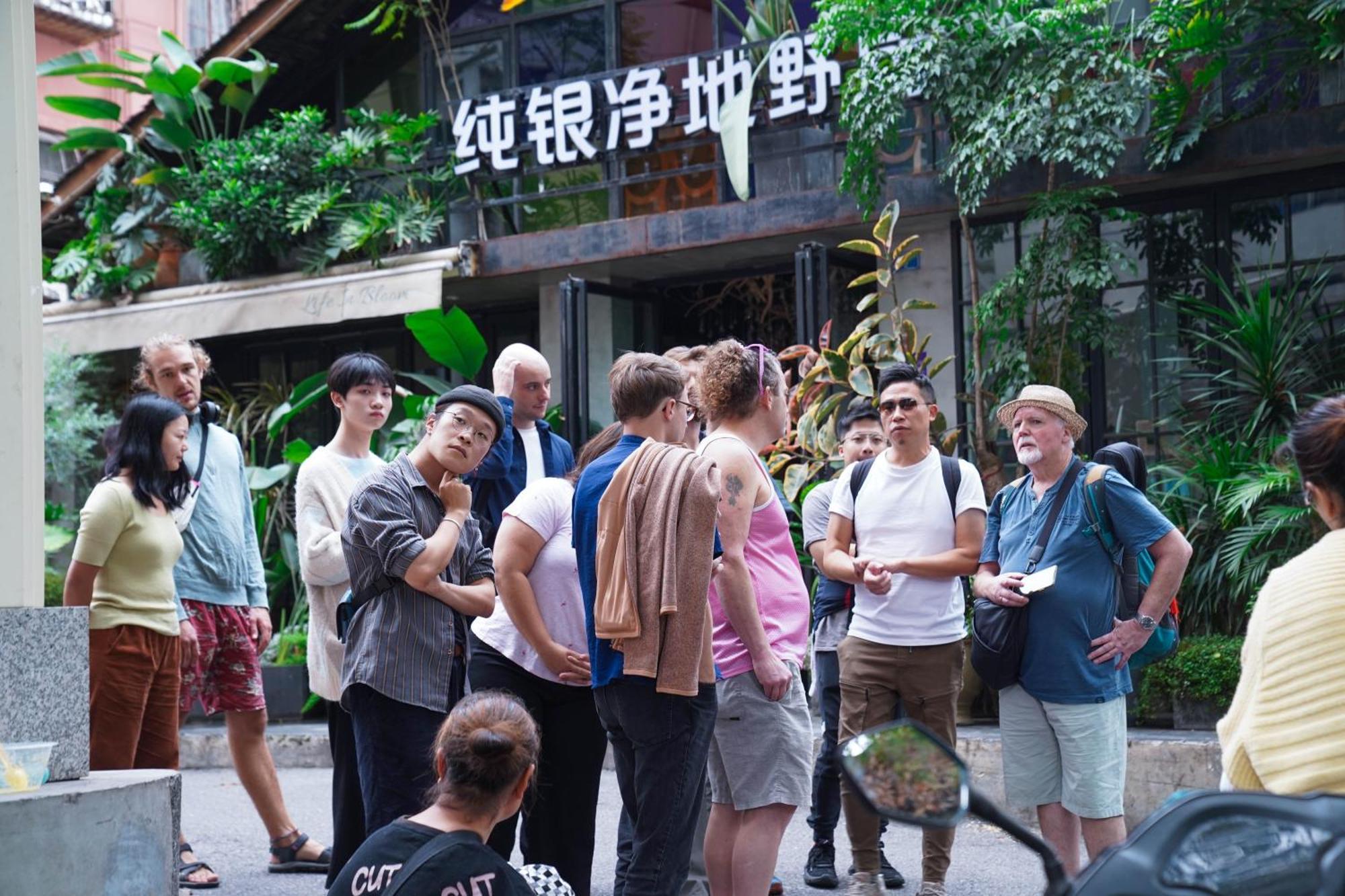Chengdu Mix Hostel Courtyard Poshpacker Ngoại thất bức ảnh